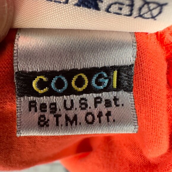 Coogi Australia T-Shirt Mens XL Red Graphic Embroidered Logo Color Block Design - Picture 7 of 13